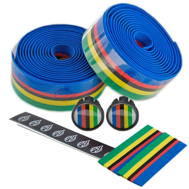 Multi color handlebar tape sale